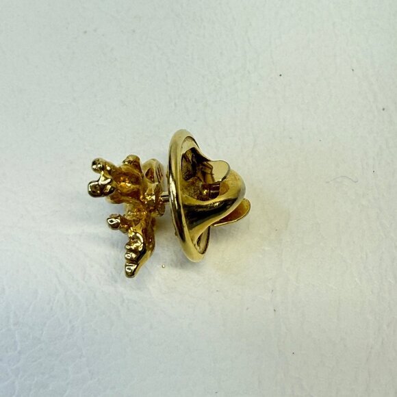 Treasures & Trinkets Guardian Angel Pin Gold-Tone Cherub Small Dainty - Picture 5 of 5